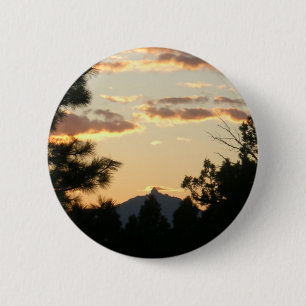 Mount Washington At Sunset 6 Cm Round Badge