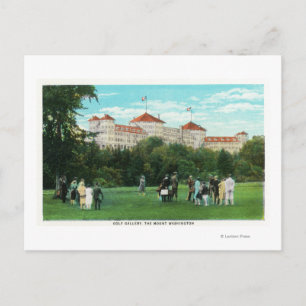 Mount Washington Hotel View of Golf Gallery Postcard