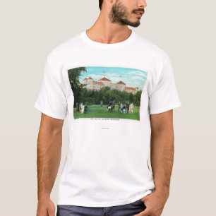 Mount Washington Hotel View of Golf Gallery T-Shirt