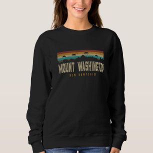 Mount Washington Mountains New Hampshire Hiking Ou Sweatshirt