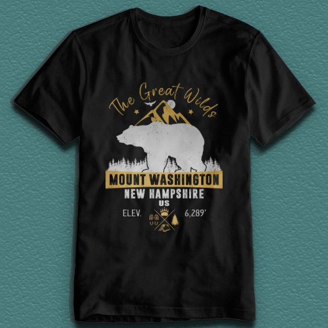 Mount Washington New Hampshire T-Shirt (Creator Uploaded)