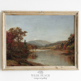 Mount Washington New Hampshire Vintage Painting Poster