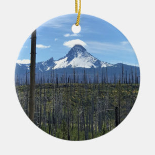 Mount Washington, OR Ceramic Ornament