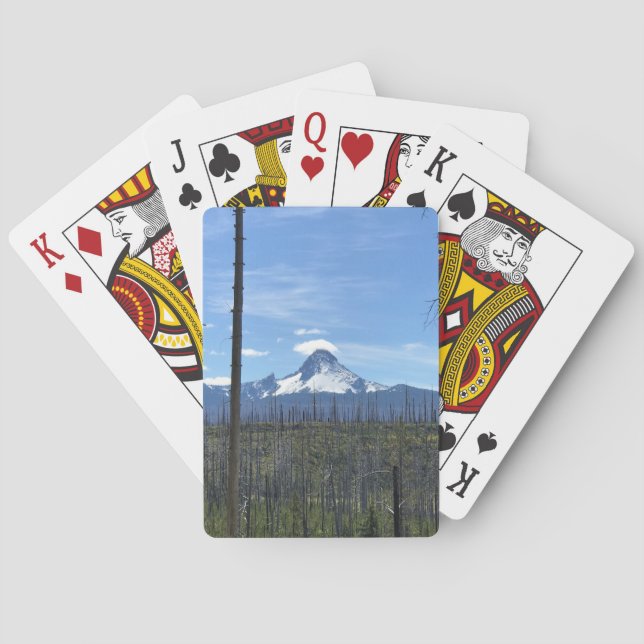 Mount Washington, OR Playing Cards (Back)