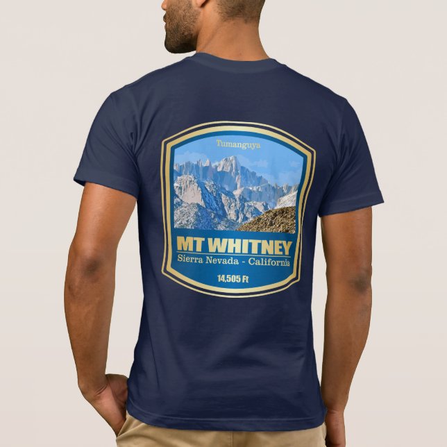 Mount Whitney (PF) T-Shirt (Back)
