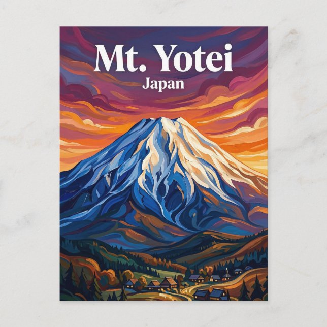 Mount Yotei Japan Postcard (Front)