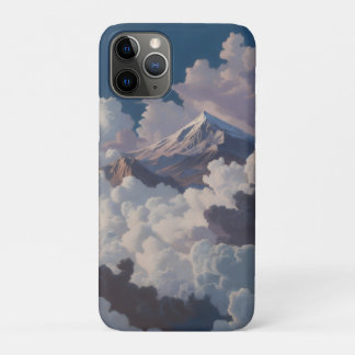 Mountain above the clouds iPhone 11 pro case