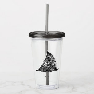 “Mountain” - Acrylic Tumbler
