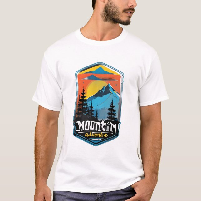 Mountain Adventure – Breathtaking Nature  T-Shirt (Front)