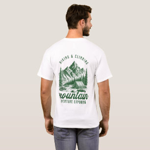 Mountain Adventure: Hiking & Climbing T-Shirt