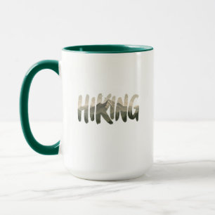 Mountain Adventure Hiking Nature Landscape Double Mug