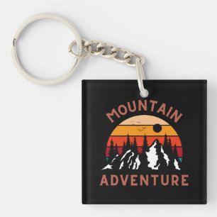 Mountain Adventure Key Ring