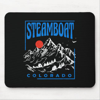 Mountain adventure steamboat springs colorado mouse pad