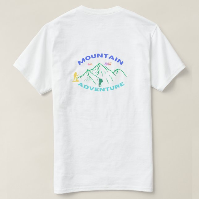 Mountain Adventure T-Shirt (Design Back)