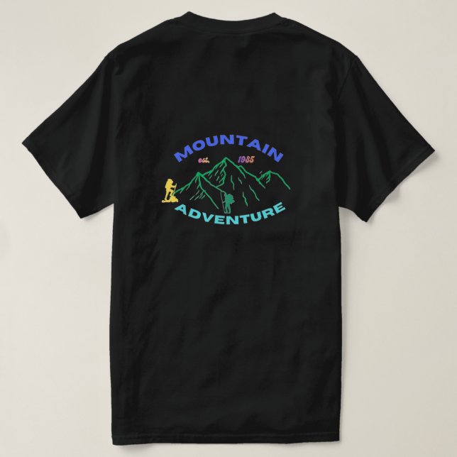 Mountain Adventure T-Shirt (Design Back)
