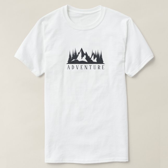 Mountain Adventure T-Shirt (Design Front)