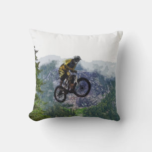 Mountain Air - BMX Rider Cushion