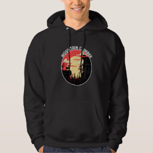 Mountain and Forest Scene 55 Hoodie