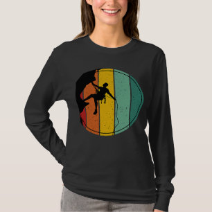 Mountain and Forest Scene Silhouette  138 T-Shirt