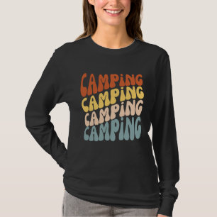 Mountain and Forest Scene Silhouette 77 T-Shirt