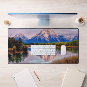 Mountain and Lake Desk Mat