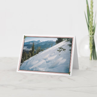 Mountain Angel Holiday Card