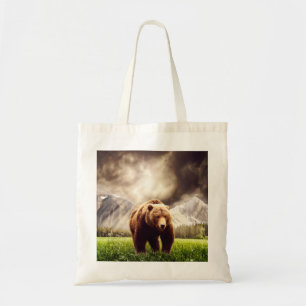 Mountain Bear Tote Bag