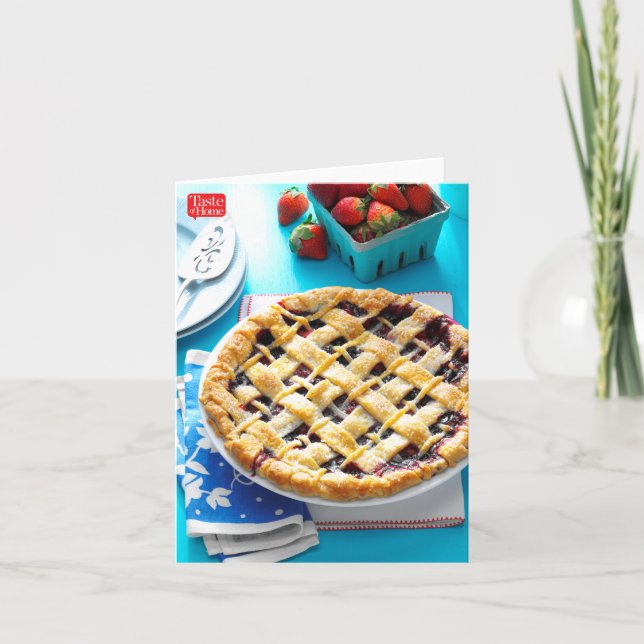Mountain Berry Pie Card (Front)