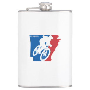Mountain Bike Arkansas Hip Flask