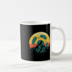 Mountain Bike Art For Men Women Cycling Trail Bike Coffee Mug
