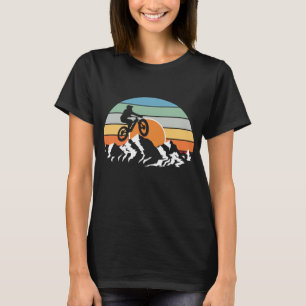 Mountain Bike Bicycle Downhill MTB Retro T-Shirt