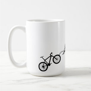 Mountain Bike Bicycle Reindeer Christmas Cycle Coffee Mug