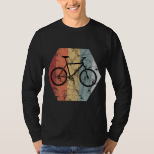 Mountain Bike Bicycle - Retro Vintage Men Ladies T-Shirt