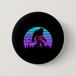 Mountain Bike Bigfoot Mtb Downhill Biking Cycling  6 Cm Round Badge