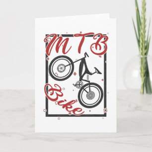 Mountain Bike Bike Cycling Gift Card
