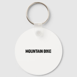 Mountain Bike - Biker Biking Mtb Ekg Heartbeat  Key Ring
