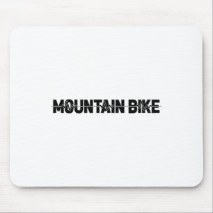 Mountain Bike - Biker Biking Mtb Ekg Heartbeat Mouse Pad