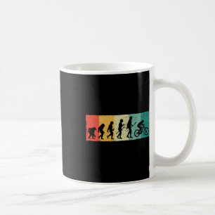 Mountain Bike Biker Mtb Biking Rider Evolution Dow Coffee Mug