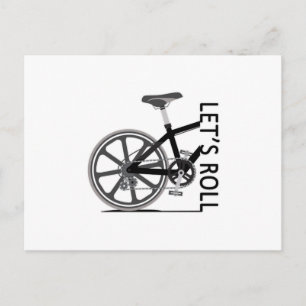 Mountain Bike Biking Bicycle Downhill Gift Idea Postcard