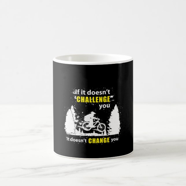 Mountain Bike Biking MTB Bicycle Cycling Gift Idea Coffee Mug (Center)