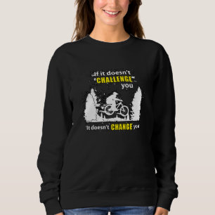 Mountain Bike Biking MTB Bicycle Cycling Gift Idea Sweatshirt