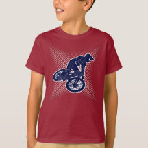 Mountain Bike Boy Kids T-Shirt