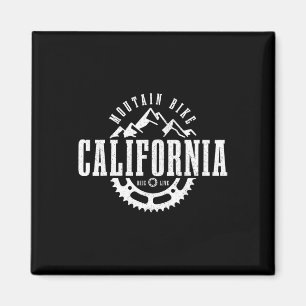 Mountain Bike California Mtb Downhill Biking Vinta Magnet