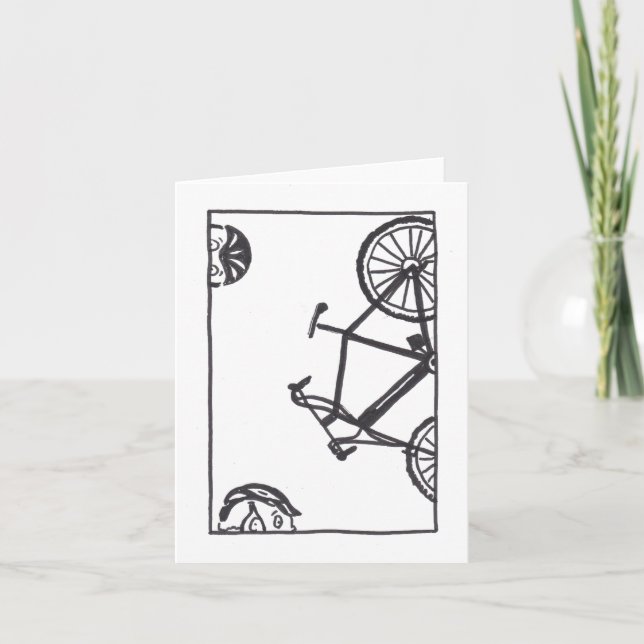 Mountain Bike Card (Front)