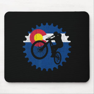 Mountain Bike Colorado Biking Mtb Mouse Pad