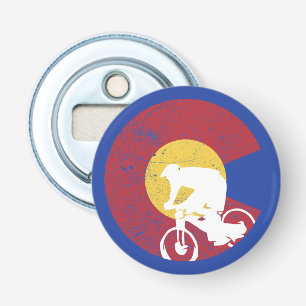 Mountain Bike Colorado Bottle Opener