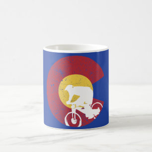 Mountain Bike Colorado Coffee Mug