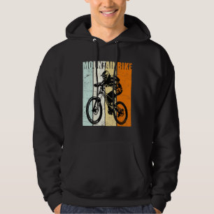 Mountain Bike Cyclist Mtb Cycling Downhill Hoodie