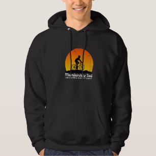 Mountain Bike Dad Bicycle Cycling Mountainbike Hoodie