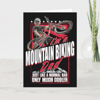 Mountain Bike Dad - Funny Biking Mtb Father's Day  Card